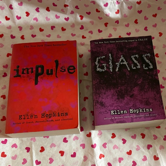 Ellen Hopkins Other - Book Set - Impulse and Glass